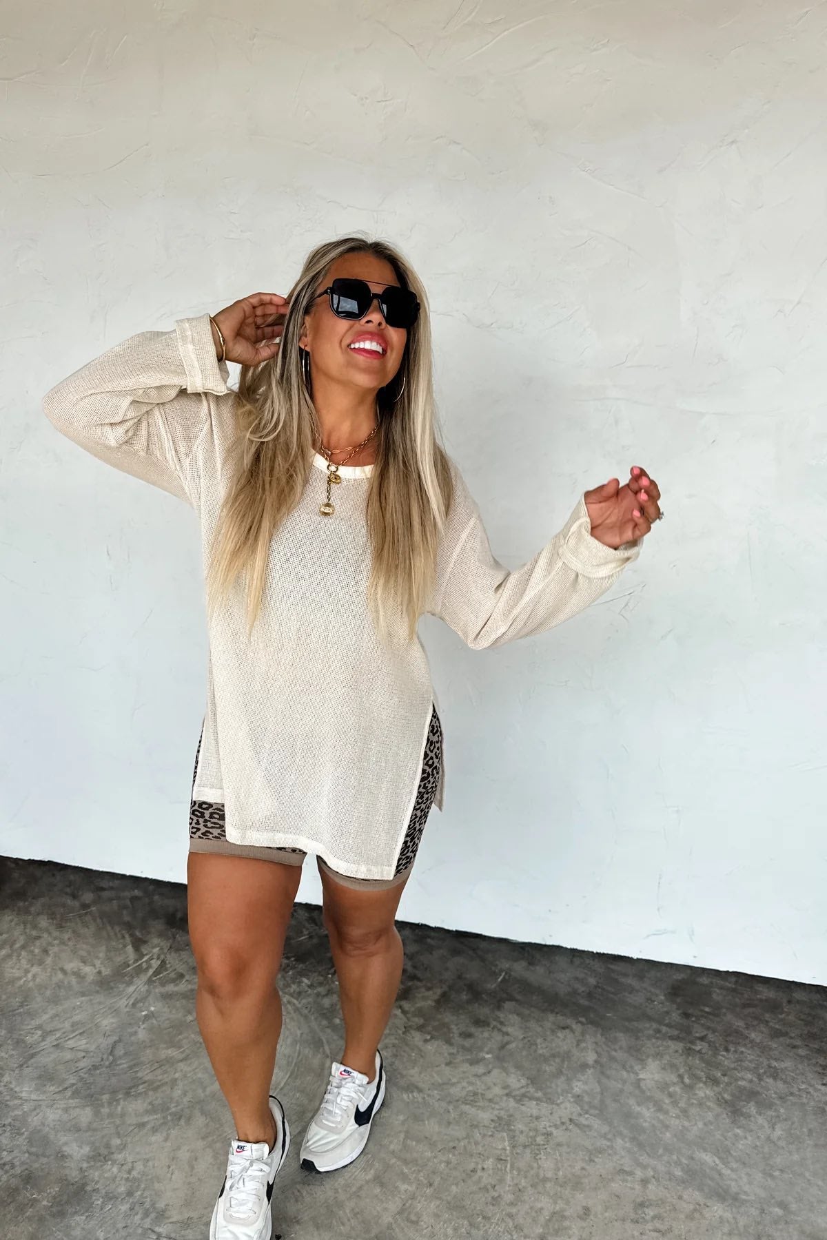 Blakeley Cotton Mesh Top - IN STOCK
