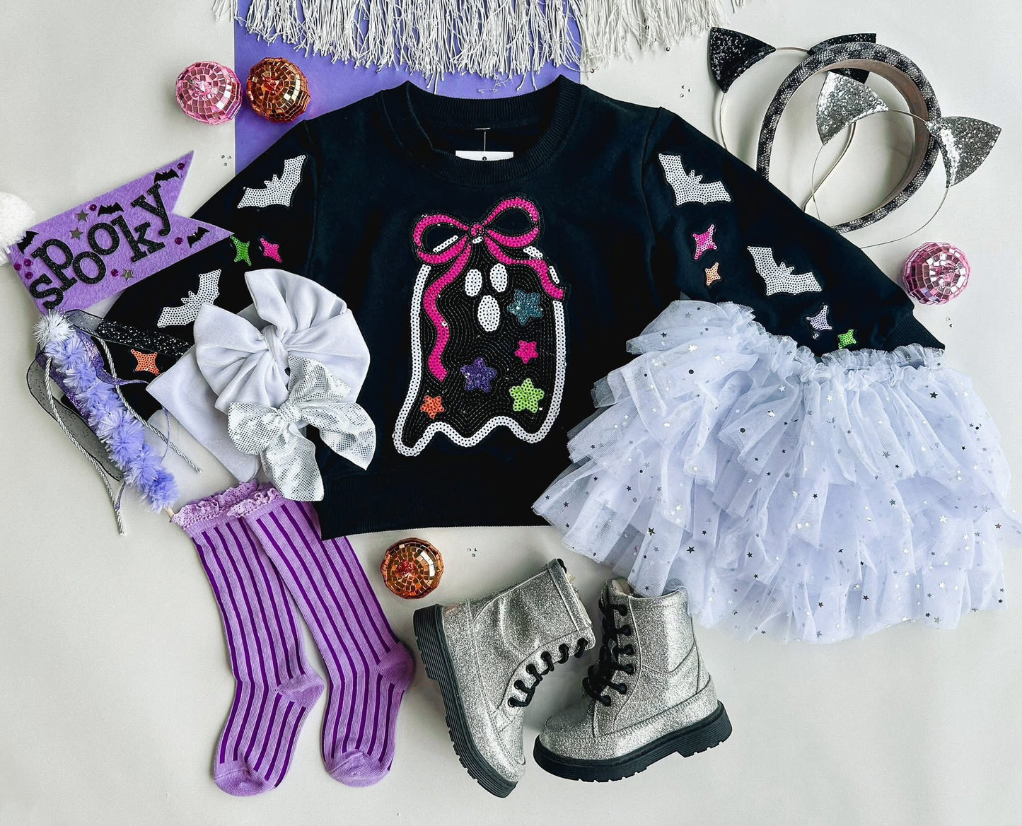 Halloween Ghostie Sweatshirt - IN STOCK