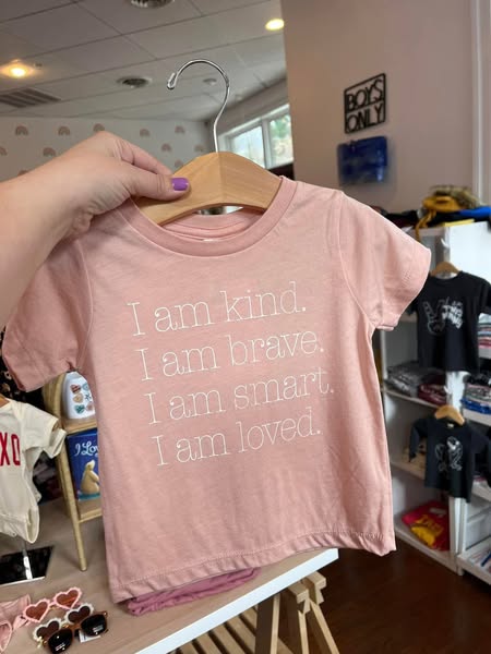 Kids Affirmation Tee - EARLY SEP ETA