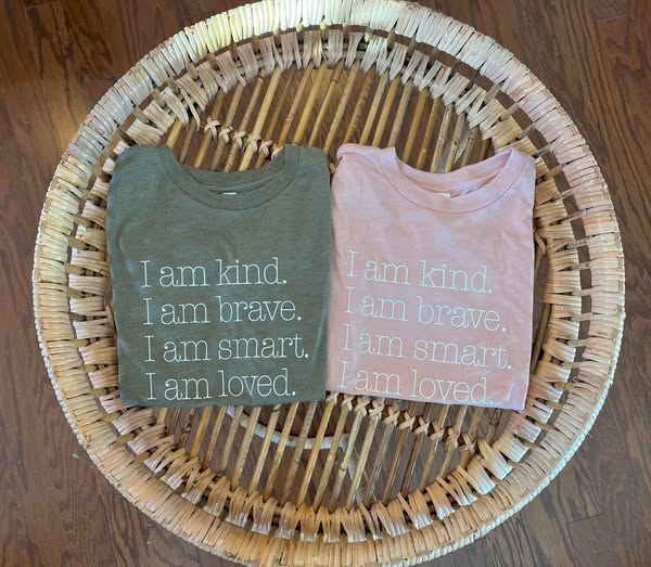 Kids Affirmation Tee - EARLY SEP ETA