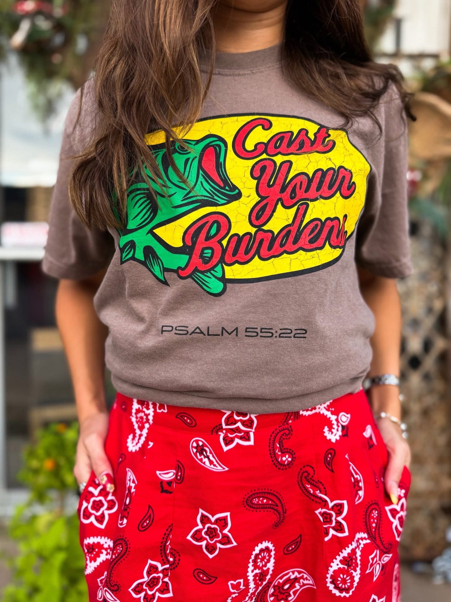 Cast Your Burden Tee/Sweatshirt