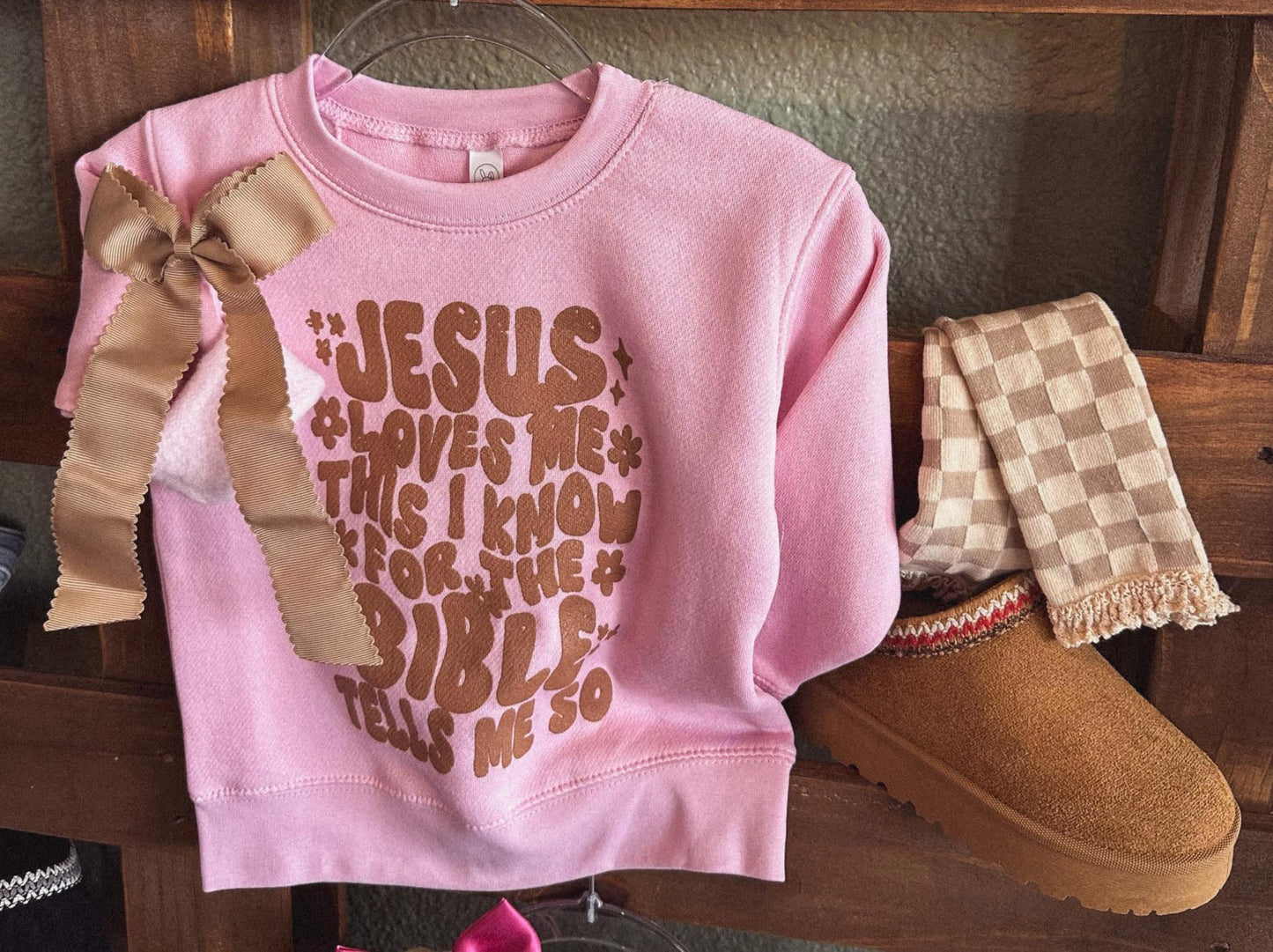 Pink Jesus Loves Me - LATE OCT ETA (PREORDER)