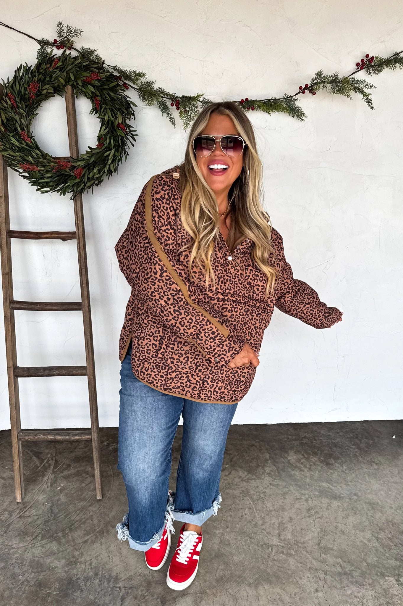 Blakeley Camo and Cheetah Peyton Puffers - LATE NOV ETA