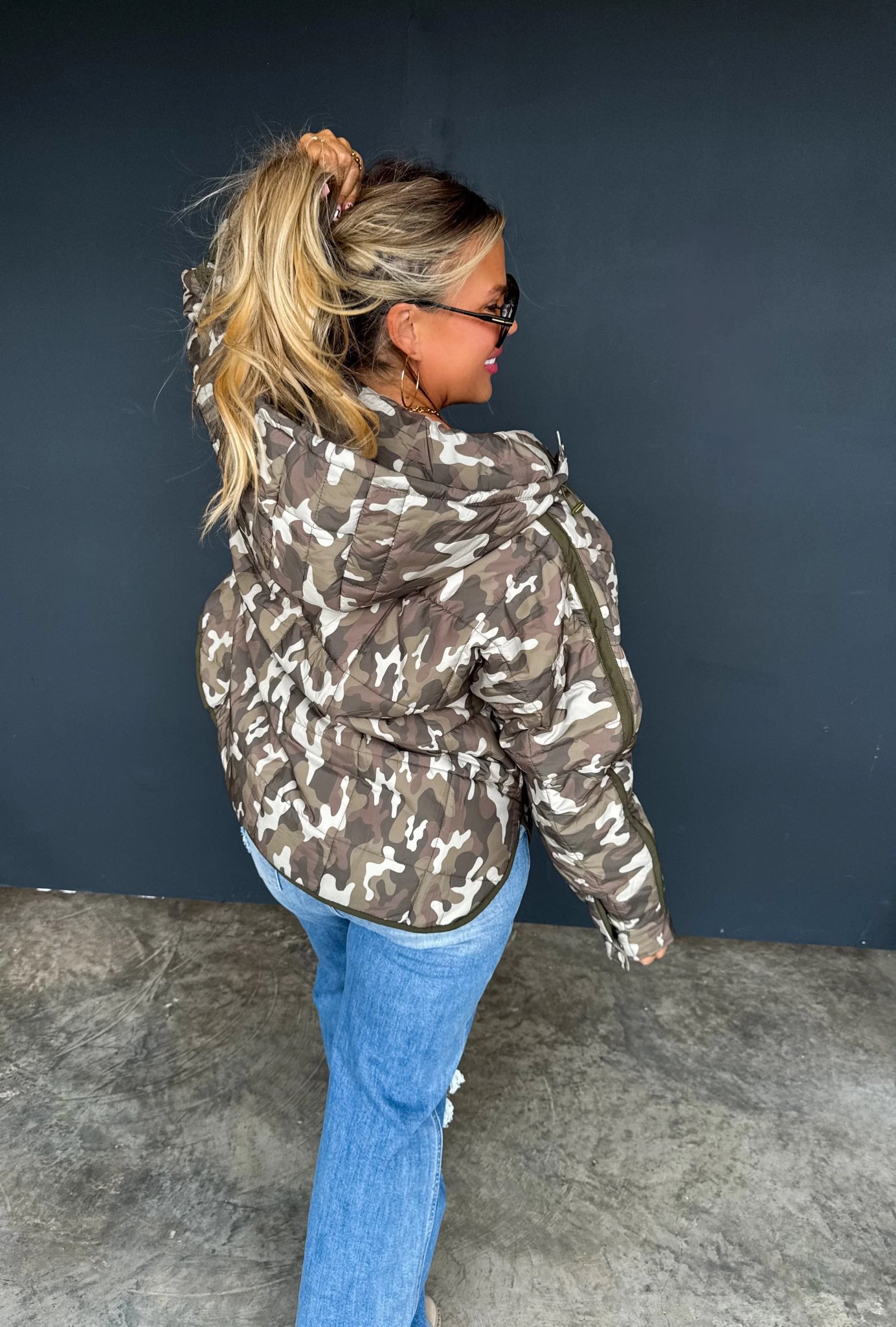 Blakeley Camo and Cheetah Peyton Puffers - LATE NOV ETA