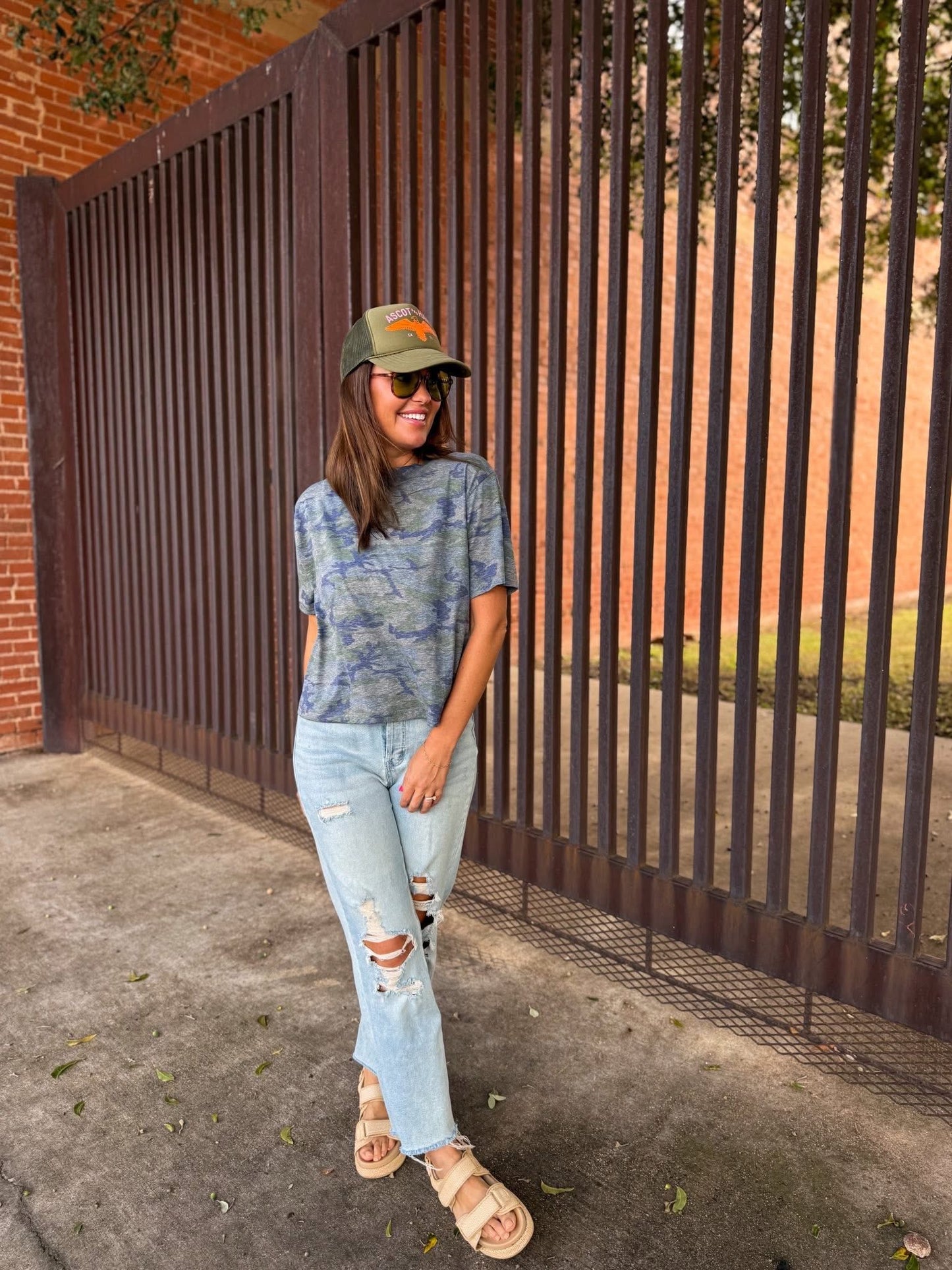 Camo Boxy Basic Tee - LATE OCT ETA (PREORDER)
