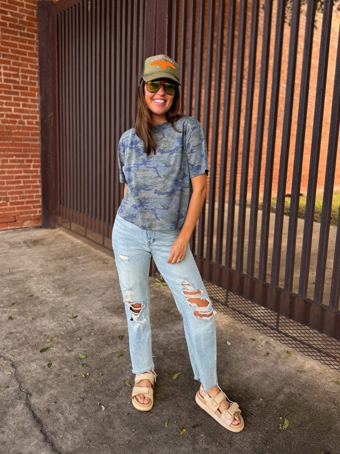 Camo Boxy Basic Tee - LATE OCT ETA (PREORDER)
