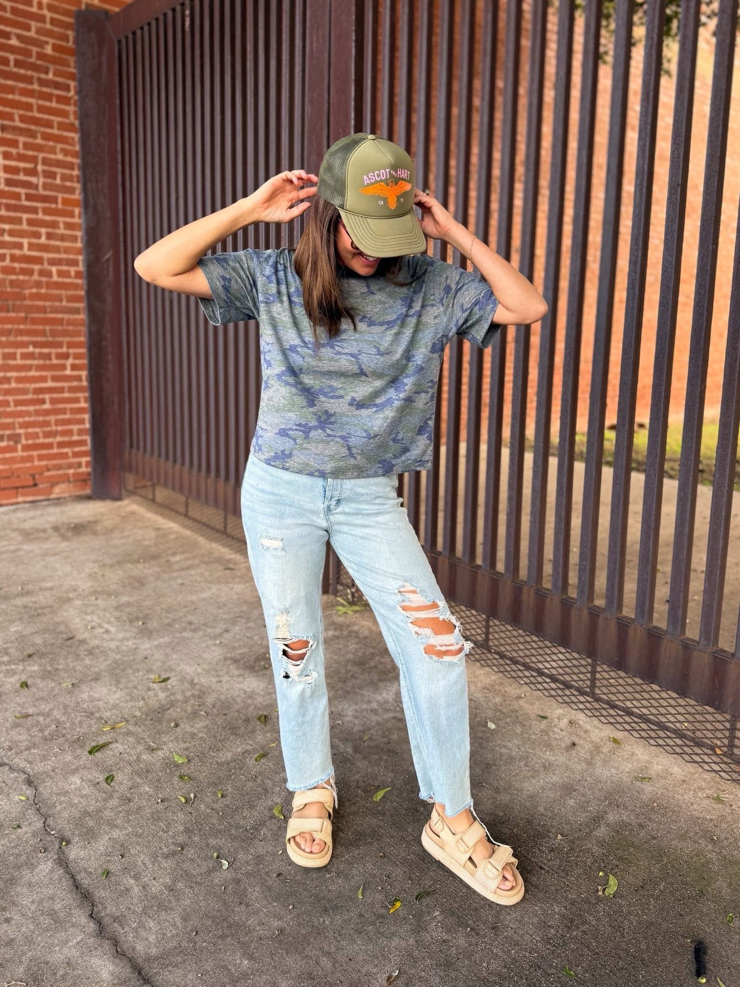Camo Boxy Basic Tee - LATE OCT ETA (PREORDER)