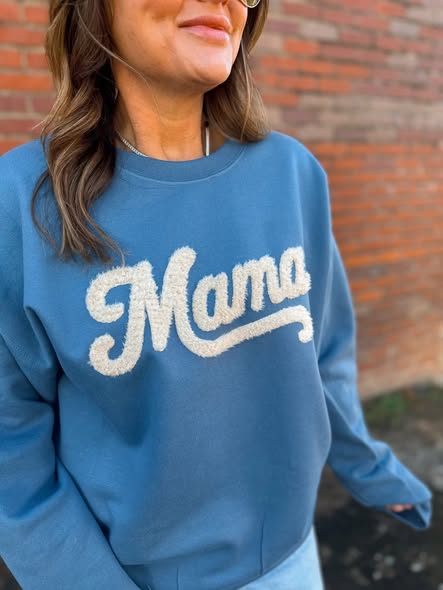 Fluffy Mama Patch Sweatshirt - MID FEB ETA (PREORER)