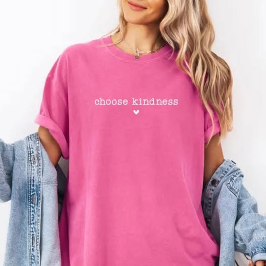 Pink Choose Kindness CC Tees - IN STOCK