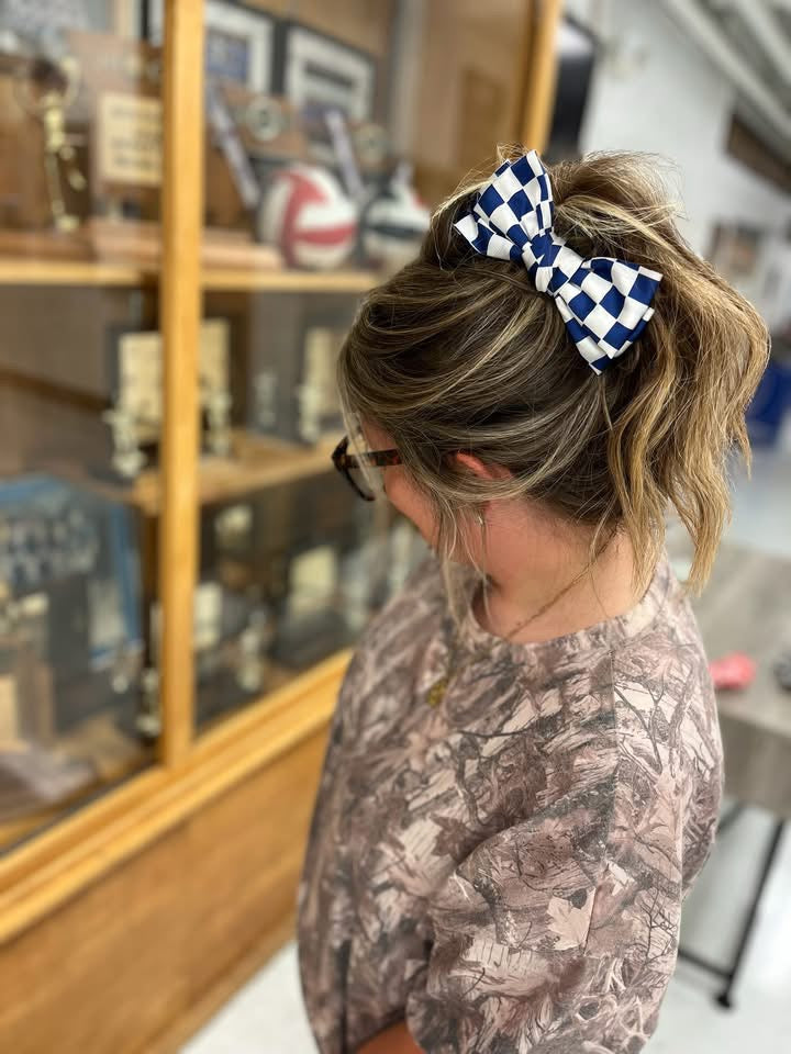 Checkered Claw Clips - 2 WEEK ETA