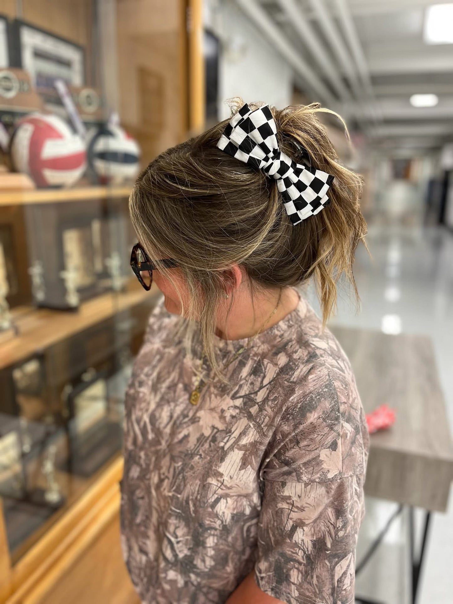 Checkered Claw Clips - 2 WEEK ETA