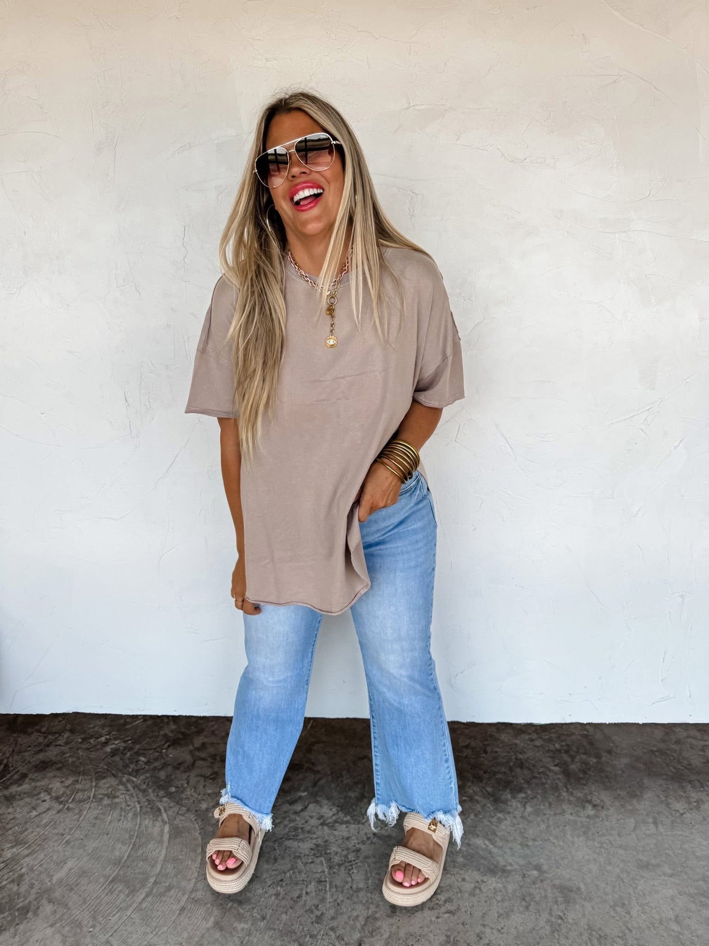 Blakeley Oversized Boyfriend Tee