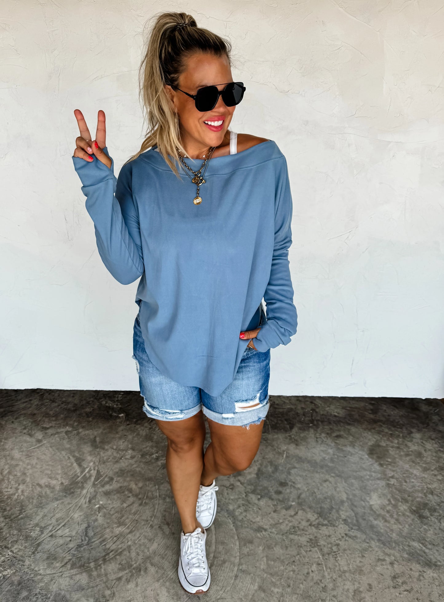 Zoey Athleisure Top (IN STOCK)