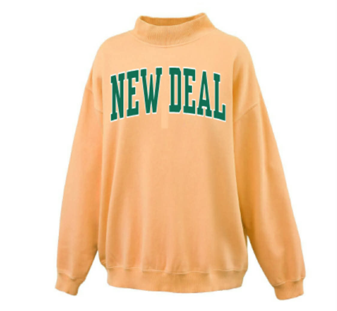 New Deal Yellow Mockneck - LATE JUNE ETA (Preorder)