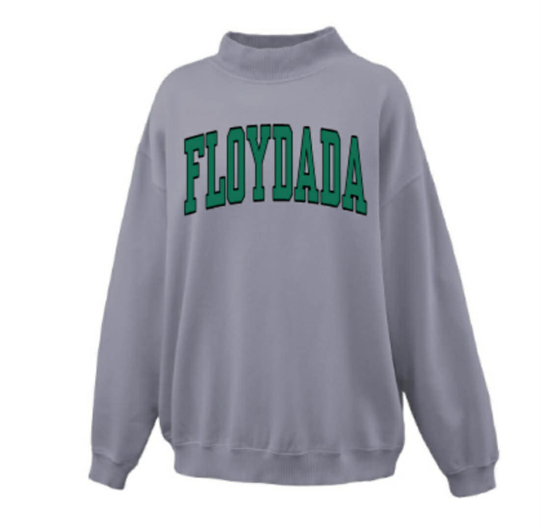 Floydada Gray Mockneck - LATE JUNE ETA (Preorder)
