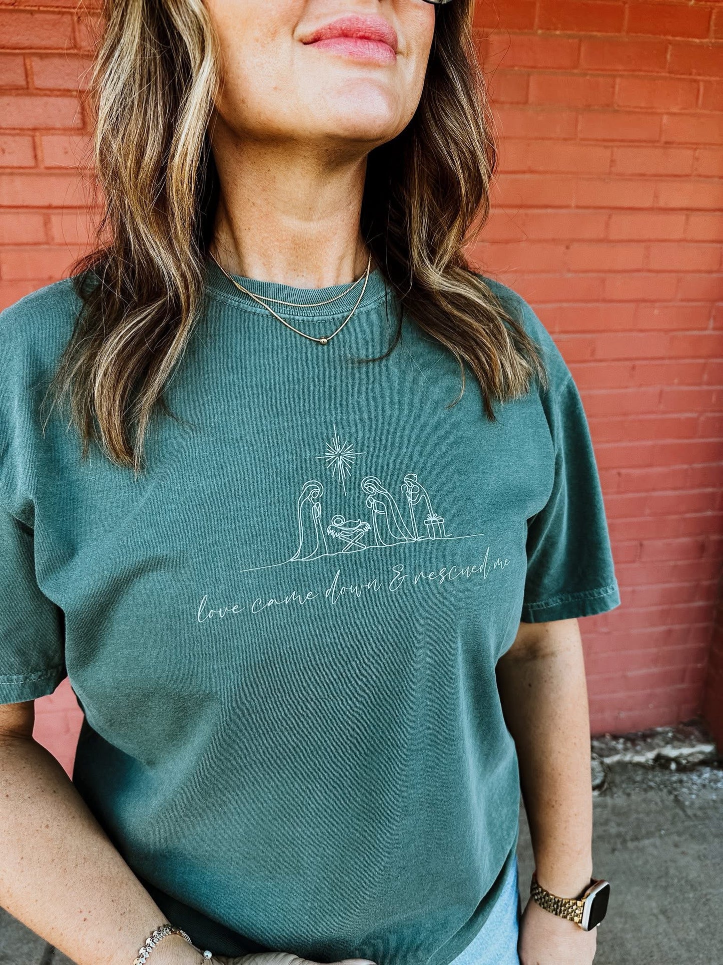 Love Came Down And Rescued Me Tee - 2.5 WEEK ETA - PREORDER