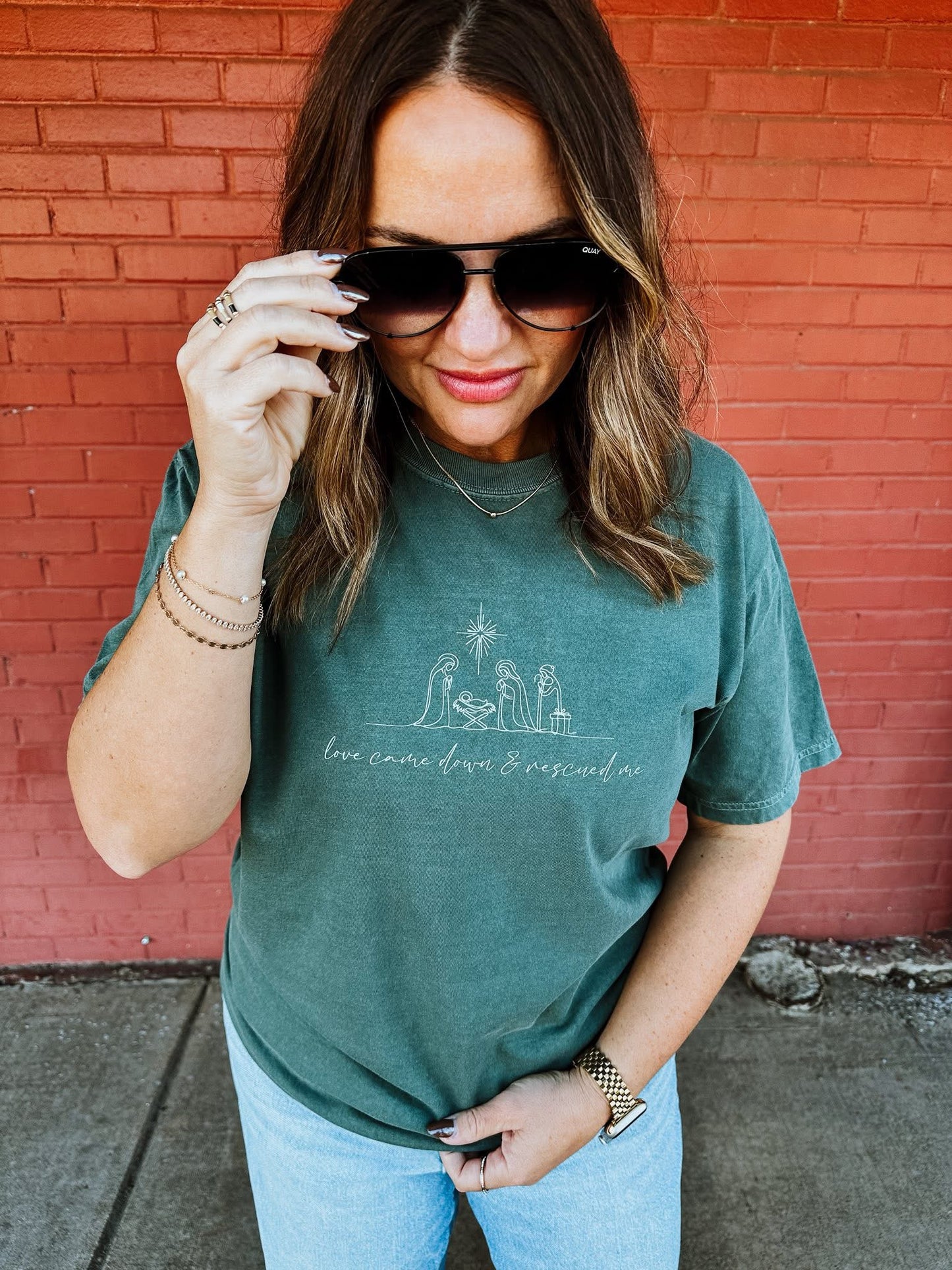 Love Came Down And Rescued Me Tee - 2.5 WEEK ETA - PREORDER