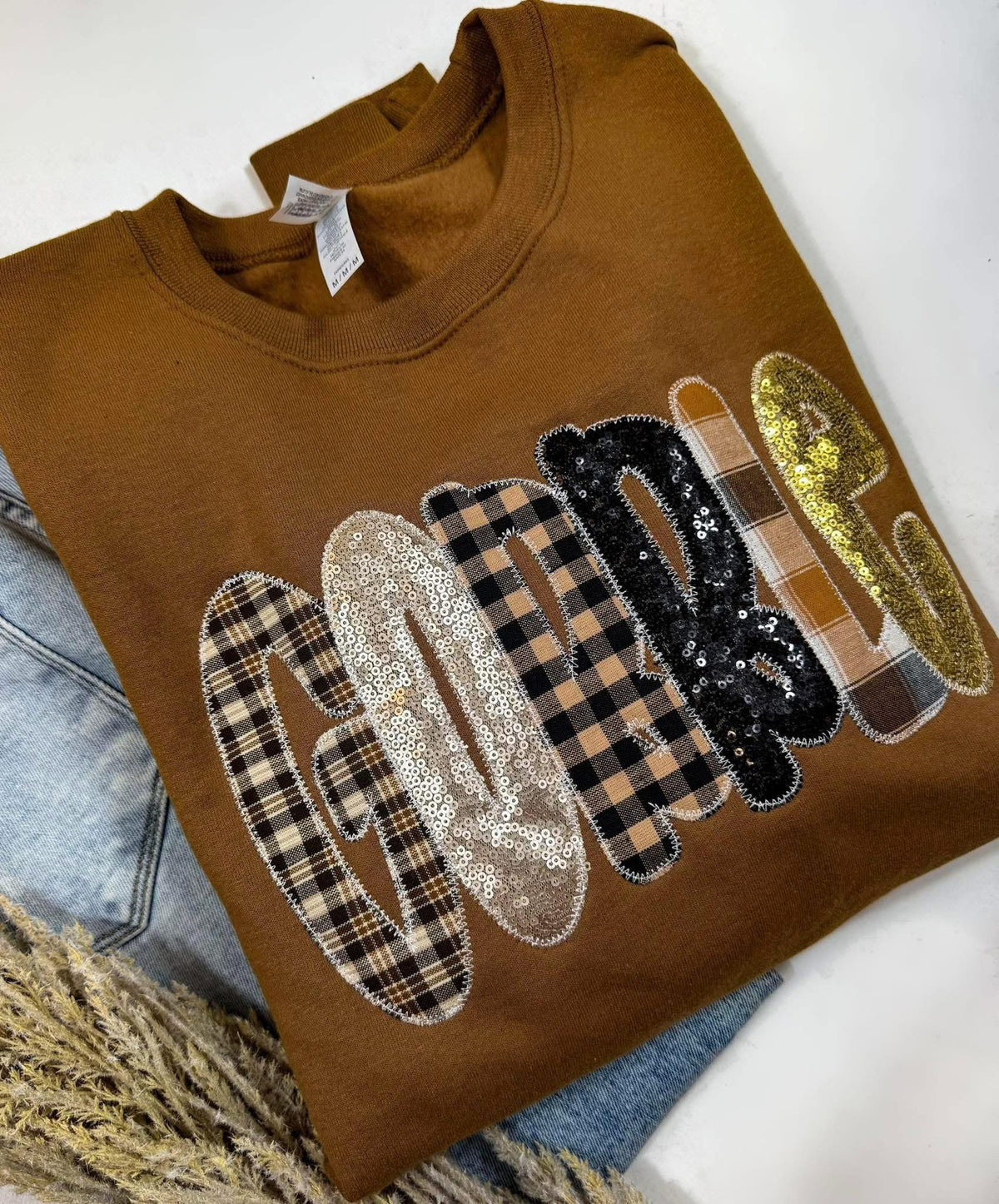 Gobble Sweatshirt Embroidery/Applique - LATE OCT ETA (Preorder)