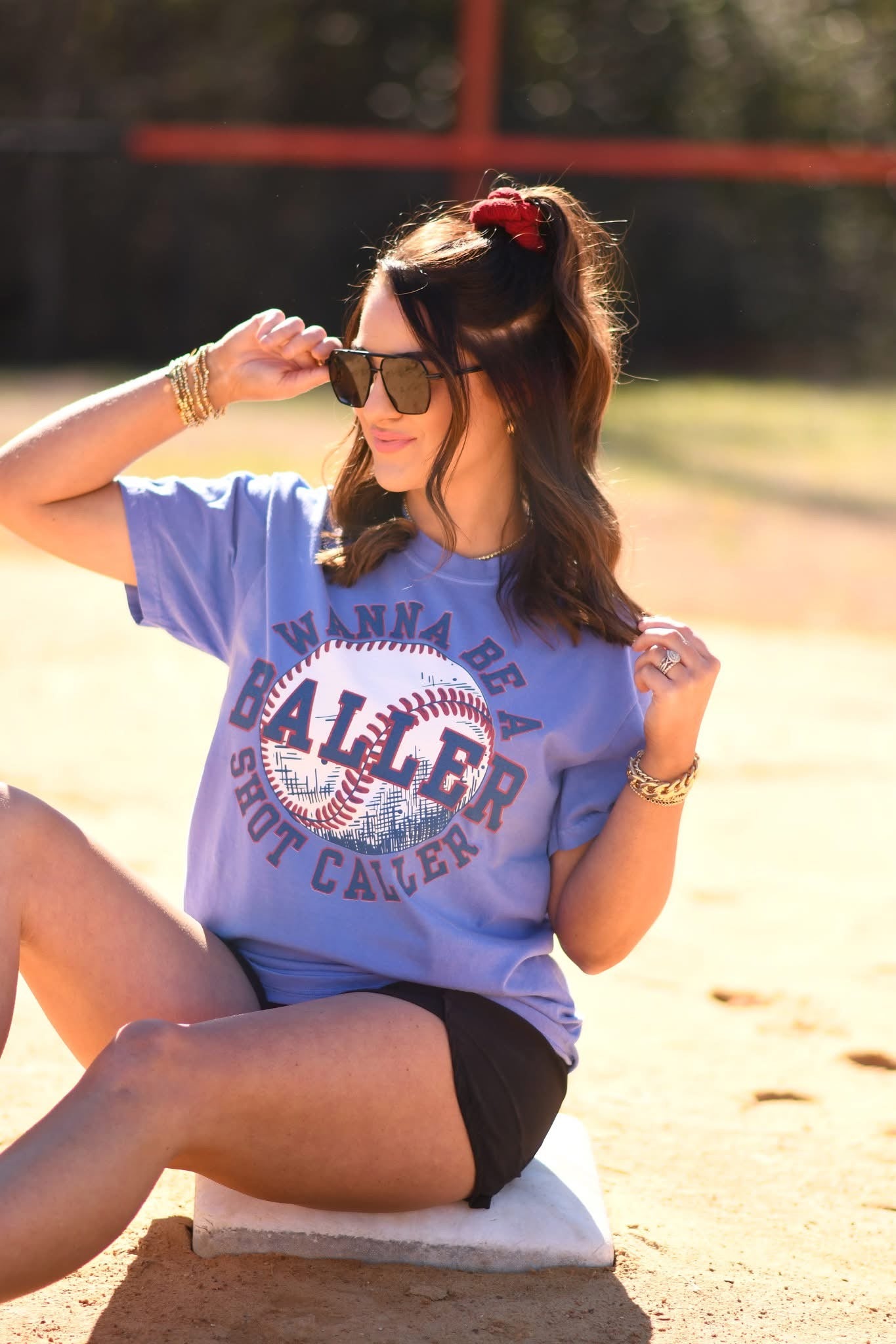 Baller Shot Caller Comfort Colors Tee