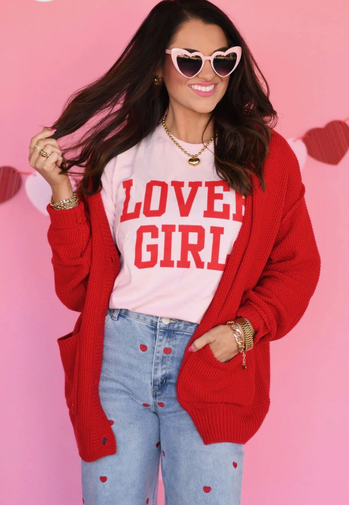 Pink Lover Girl Tee - IN STOCK