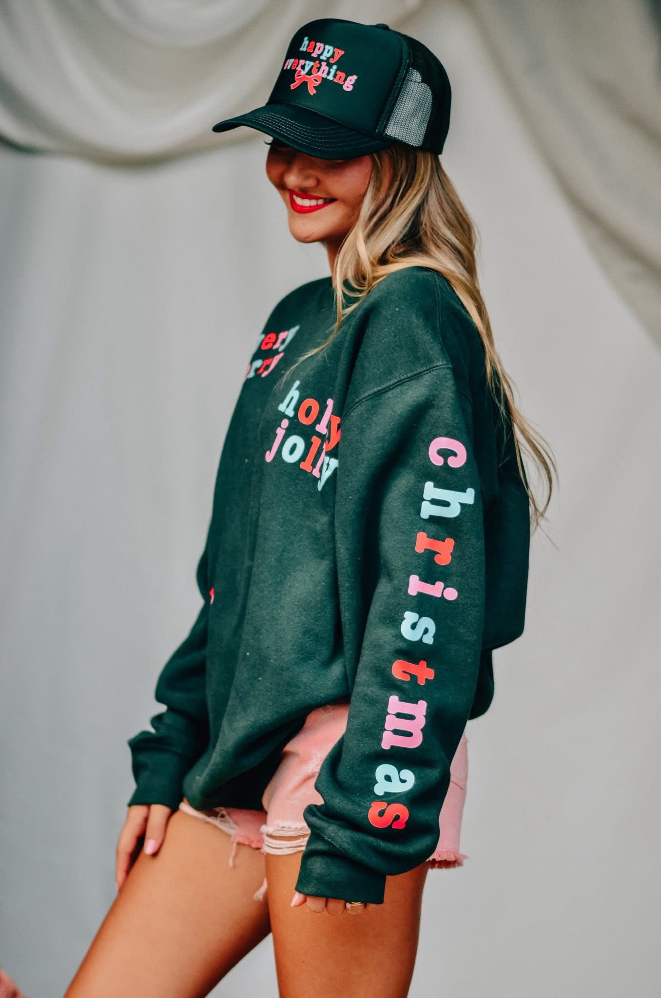 Merry Christmas Happy Everything Sweatshirt