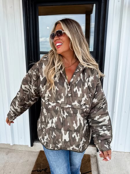 Blakeley Camo and Cheetah Peyton Puffers - LATE NOV ETA
