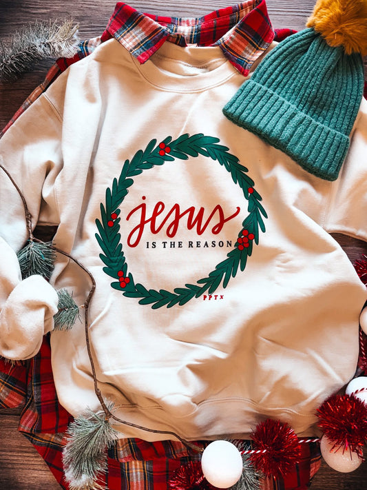 Jesus is the Reason Sweatshirt - 2.5 WEEK ETA (PREORDER)