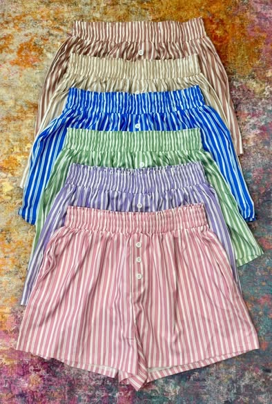 Stripe Shorts - IN STOCK