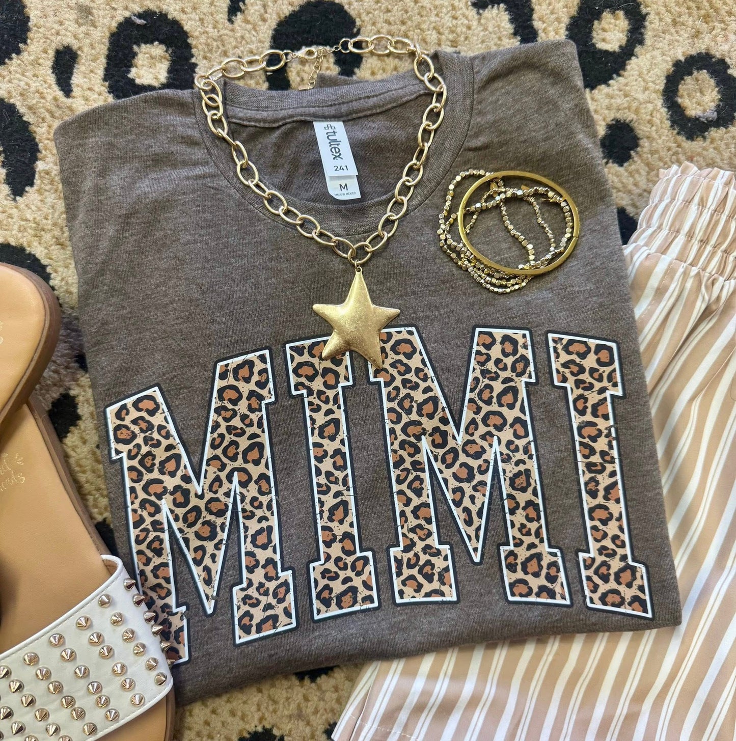 Leopard Name Tees - MID APR ETA (PREORDER)