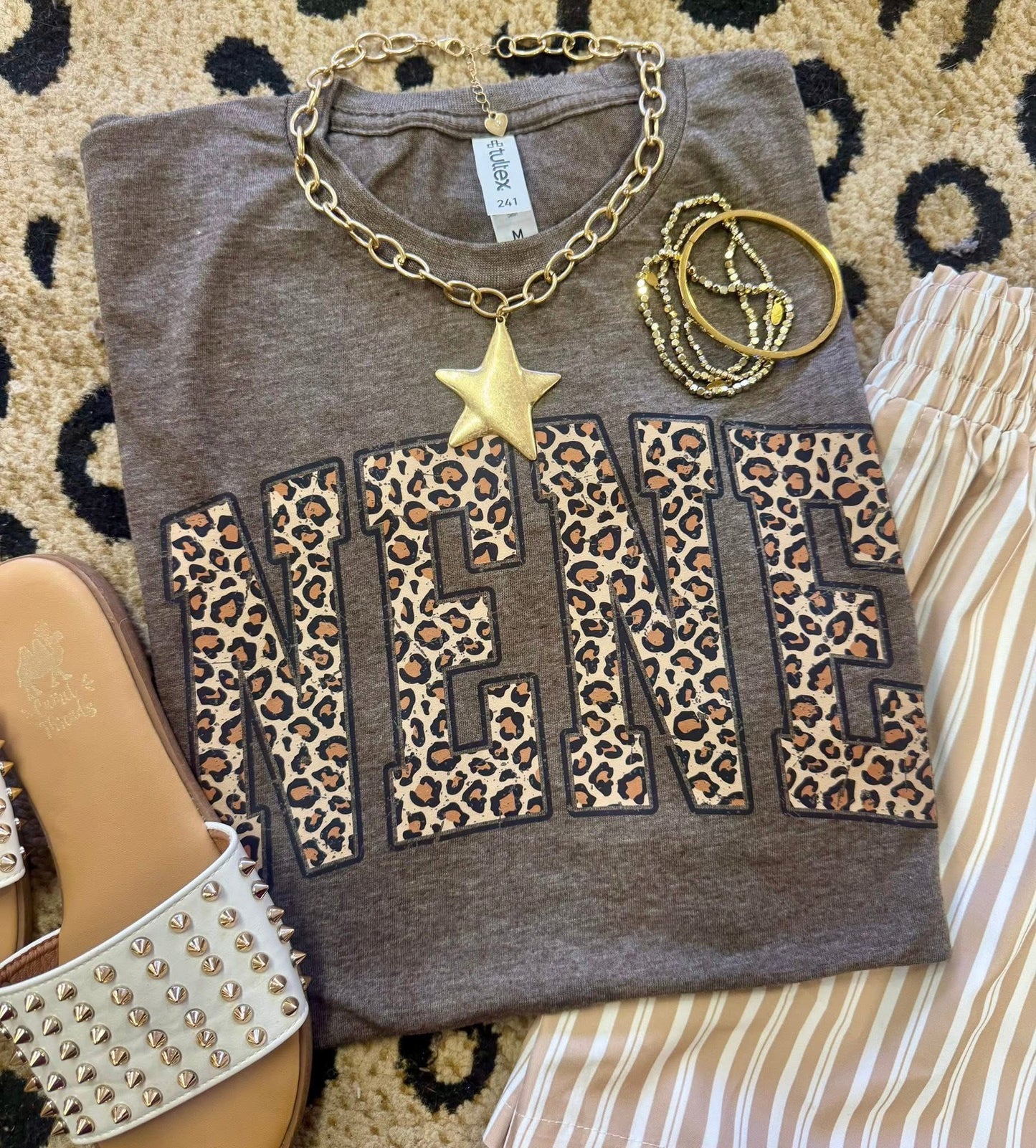 Leopard Name Tees - MID APR ETA (PREORDER)