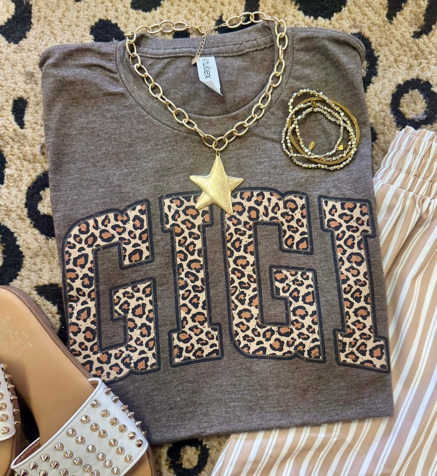 Leopard Name Tees - MID APR ETA (PREORDER)