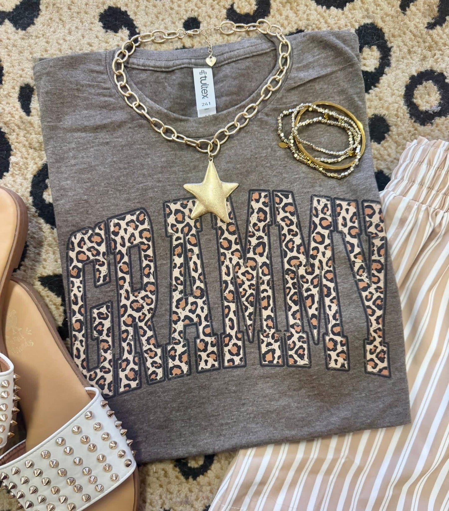 Leopard Name Tees - MID APR ETA (PREORDER)