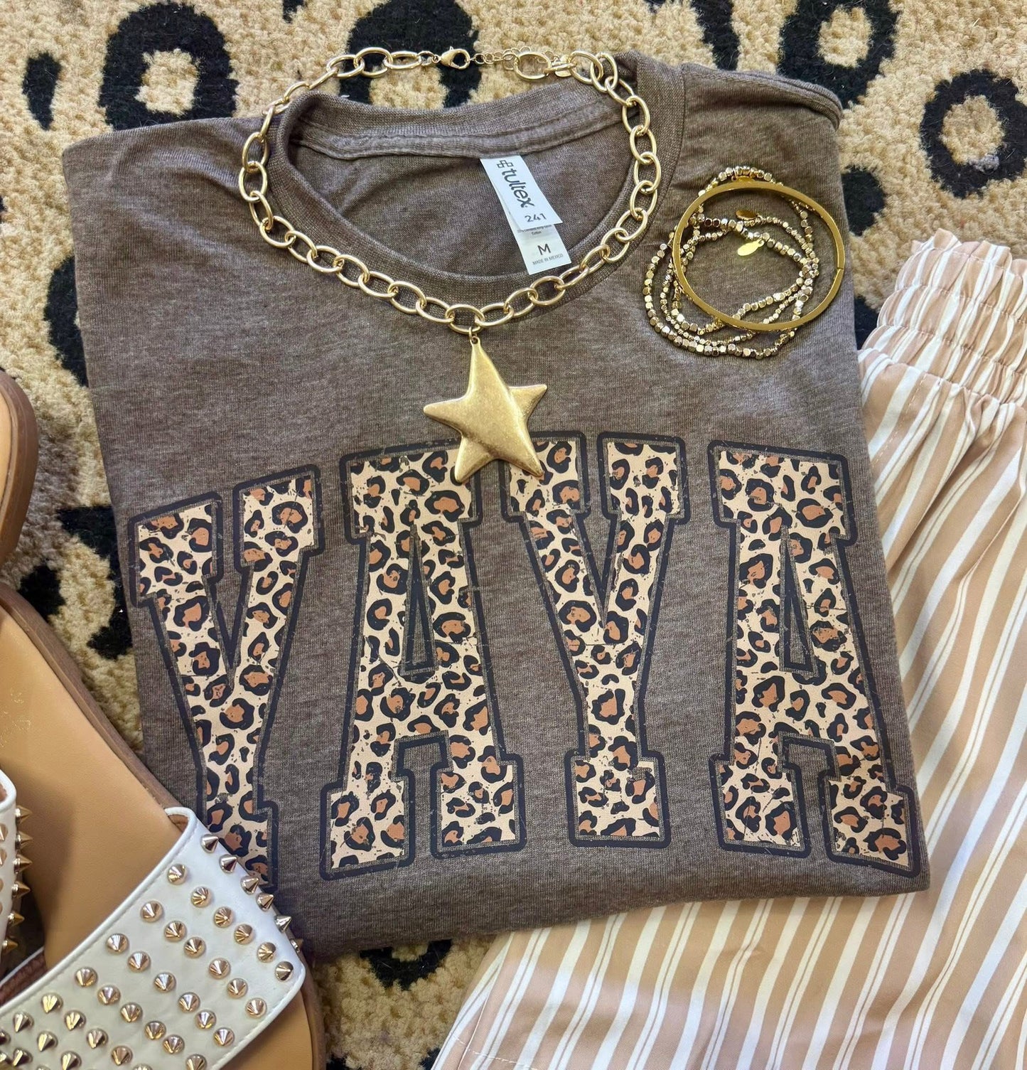 Leopard Name Tees - MID APR ETA (PREORDER)