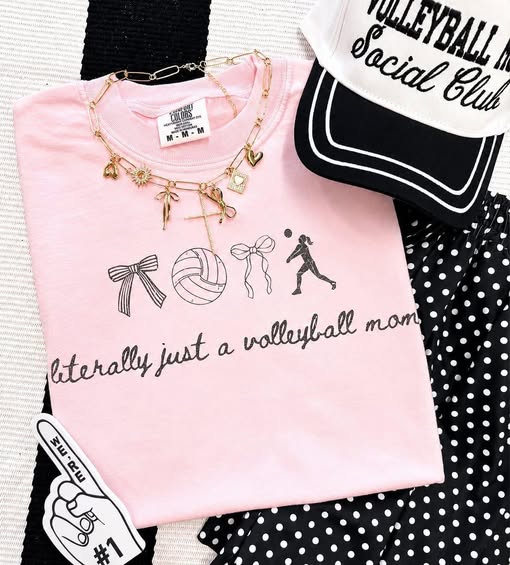 Literally Just a Volleyball Mom Tee - LATE JUL ETA (PREORDER)