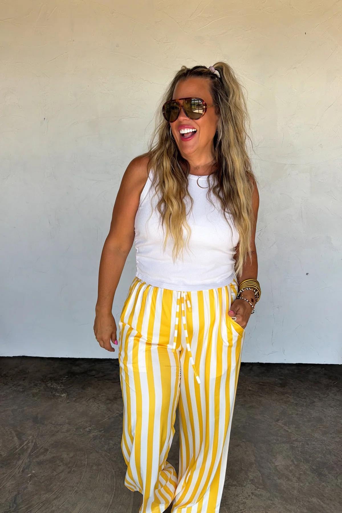 Blakeley Stripe + Checkered Pants - MID SEP ETA (PREORDER)