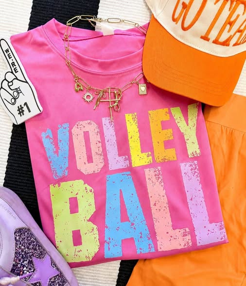 Volleyball Pastels Dri-Fit Tee - LATE JUL ETA (PREORDER)