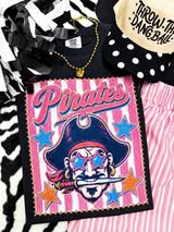 Pink Stripe Star Eyes Mascot Tee - EARLY AUG ETA (PREORDER)