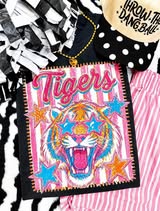 Pink Stripe Star Eyes Mascot Tee - EARLY AUG ETA (PREORDER)