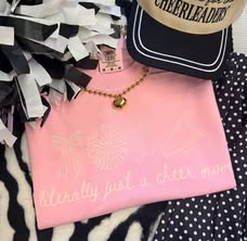 Literally Just a Cheer Mom Tee - MID AUG ETA (PREORDER)