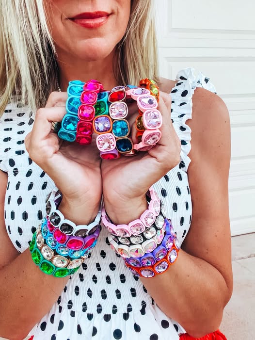 Jewel Stretch Bracelets - IN STOCK
