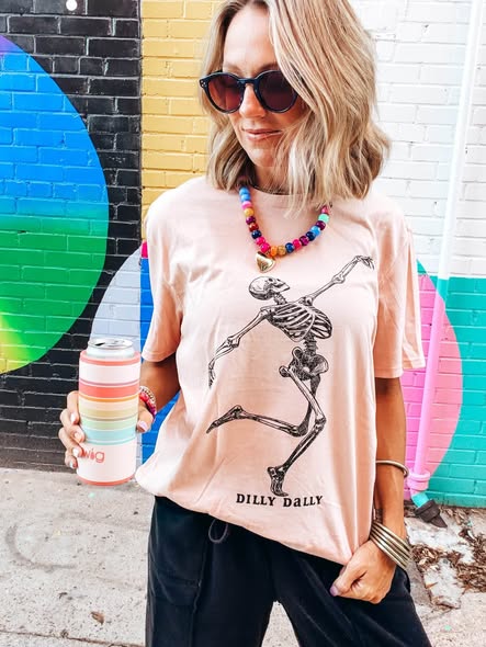 Dilly Dally Skelly Tee - MID SEP ETA (PREORDER)
