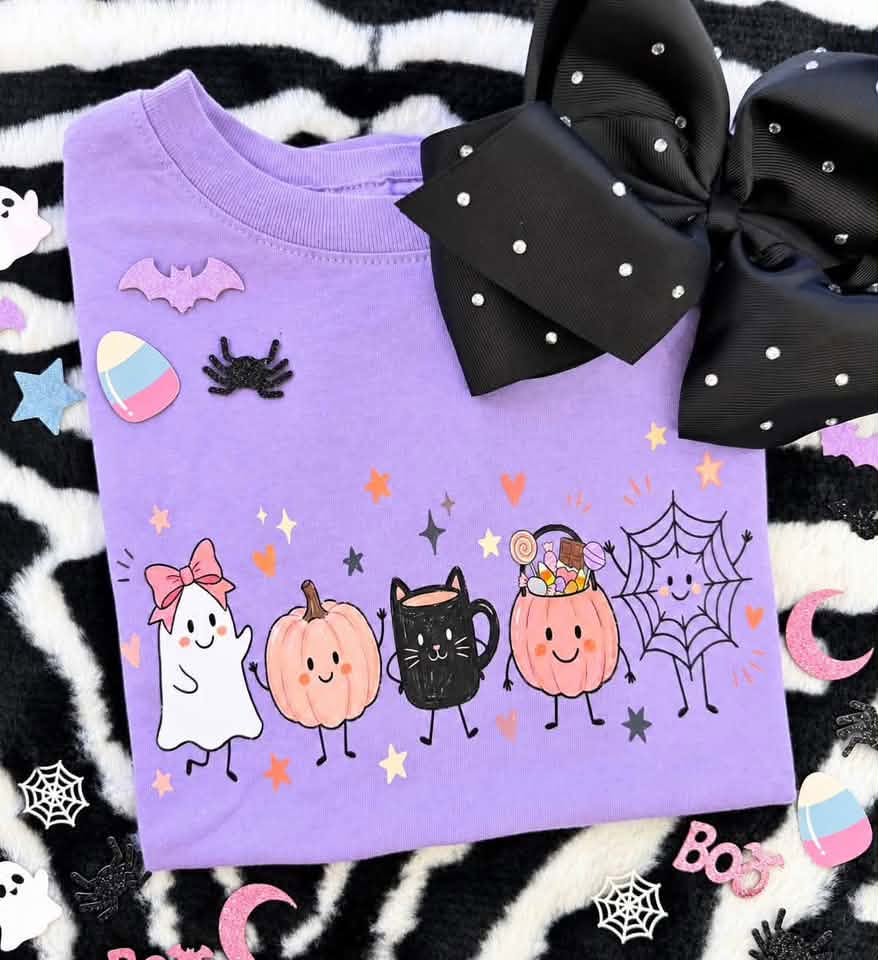 Girls Halloween Tee Drop - EARLY OCT ETA (PREORDER)