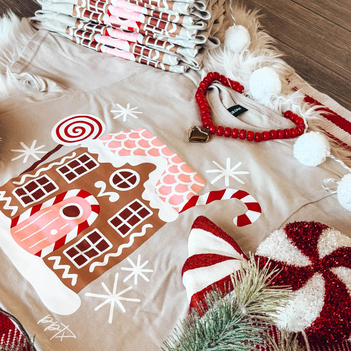 Gingerbread House Tee - LATE OCT ETA (PREORDER)