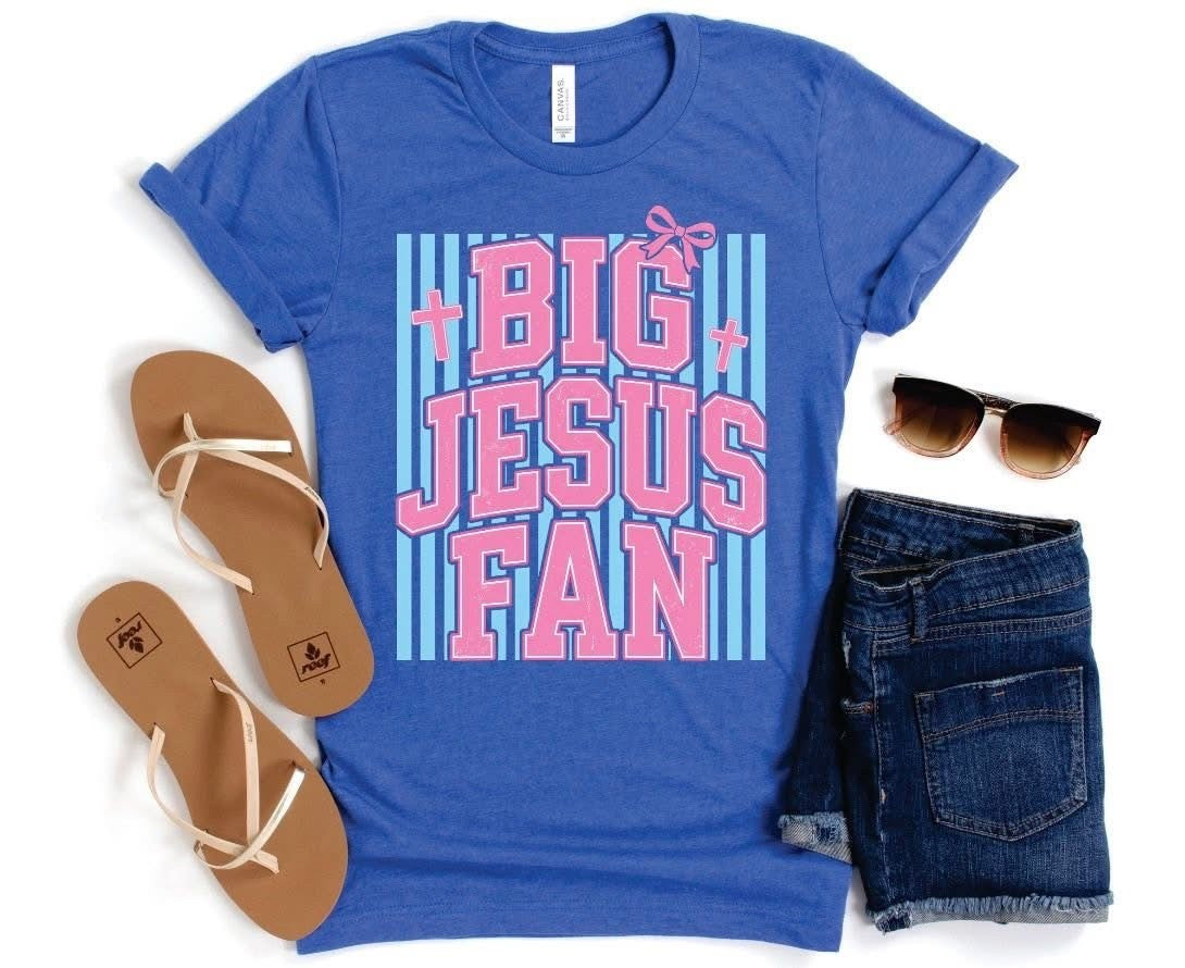 Big Jesus Fan Tee - IN STOCK