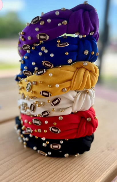 Glam Football Headband