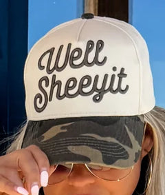 Well Sheeyit Embroidered Trucker - IN STOCK