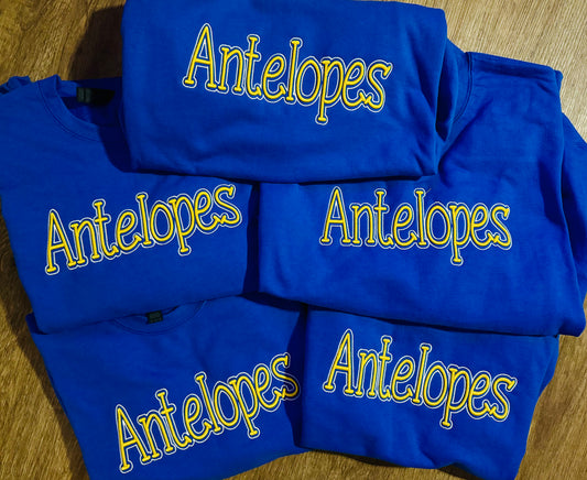Antelopes- 3d Embroidered Sweatshirt - IN STOCK