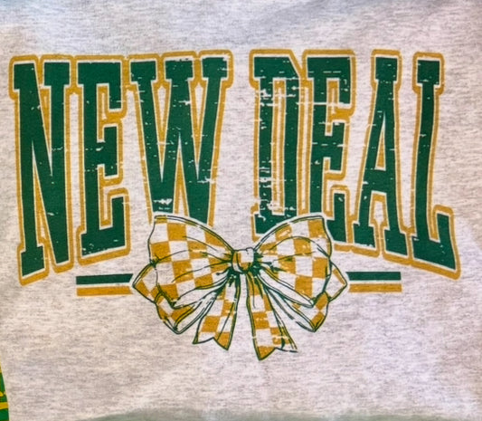 New Deal Checkered Bow Sweatshirts and Tees - PREORDER (3 Weeks)