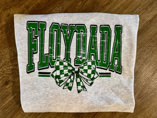 Floydada Checkered Bow Sweatshirts and Tees - PREORDER (3 Weeks)
