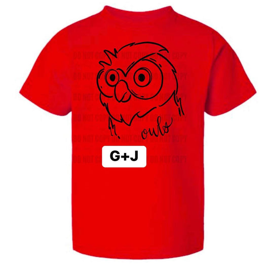 Owls Doodle Mascot - 2.5 WEEK ETA
